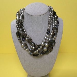 Stella & Dot vintage statement necklace